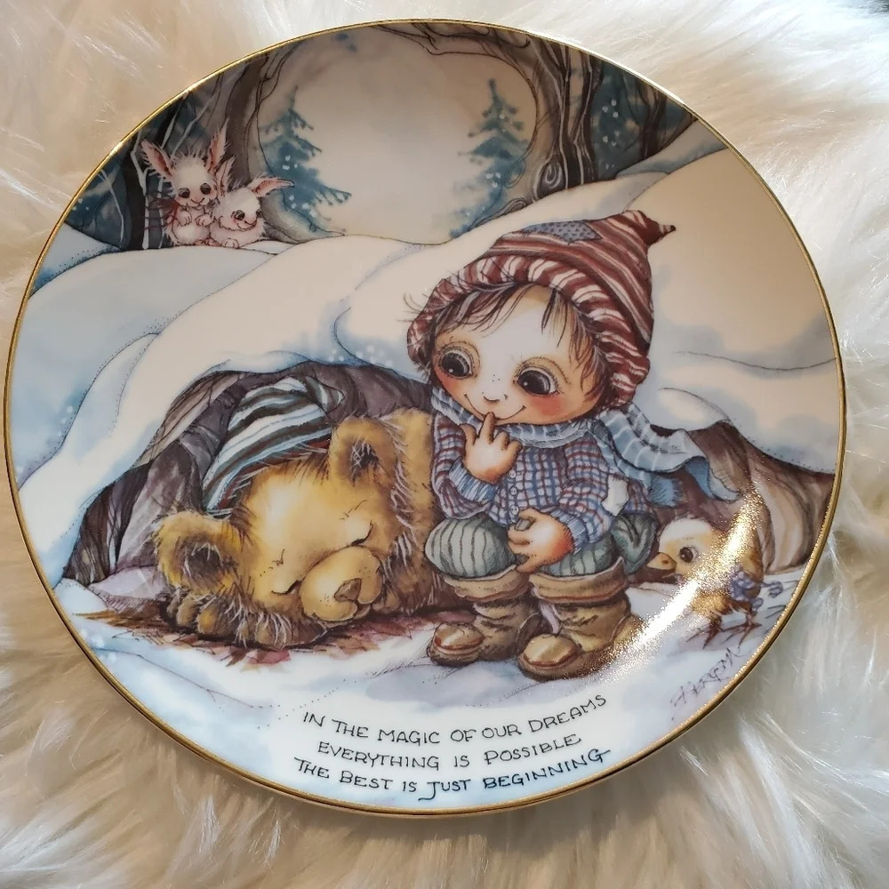 Rare Jody Bergsma Collectors Plate